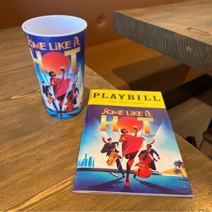 Some Like It Hot Broadway Playbill and Collectible Cup!